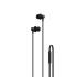 Unisynk samtal/musik inline svart 3,5 mm headset