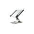Mousetrapper Laptop Stand Pro justerbart silver ställ till bärbara datorer