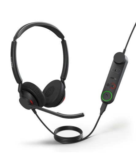 Jabra Engage 50 II USB-A UC Inline Link stereo headset