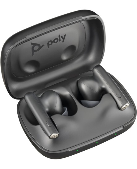 Poly Voyager Free 60 tillbehör svart laddningsfodral Poly Voyager Free 60 tillbehör svart laddningsfodral