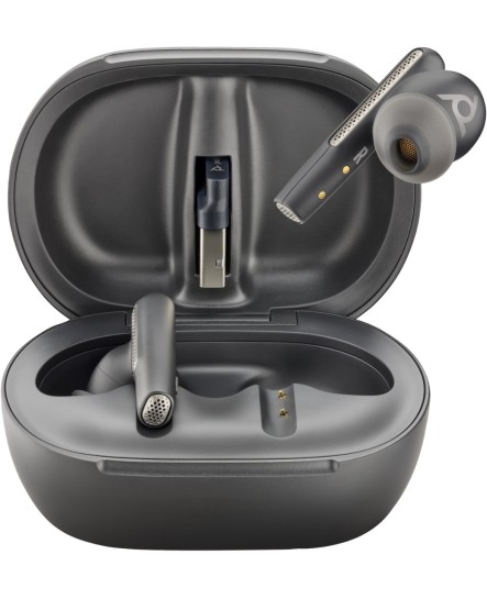Poly Voyager Free 60+ UC svart laddningsfodral med pekskärm BT700 USB-C Poly Voyager Free 60+ UC svart laddningsfodral med pekskärm BT700 USB-C
