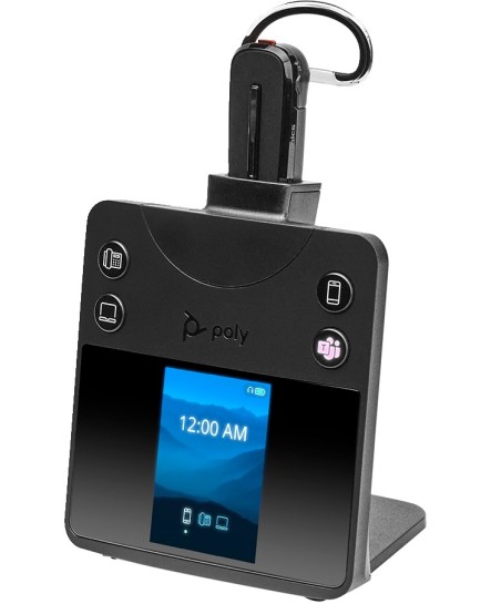 Poly Savi 8445 Office MS DECT laddställ convertible headset Poly Savi 8445 Office MS DECT laddställ convertible headset