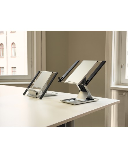 Mousetrapper Laptop Stand Pro justerbart silver ställ till bärbara datorer Mousetrapper Laptop Stand Pro justerbart silver ställ till bärbara datorer