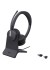 Yealink BH70 Dual med laddningsställ trådlöst Bluetooth USB-C USB-A svart stereo headset 