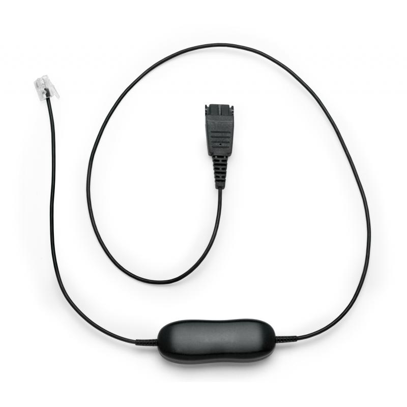 Jabra GN1216 Avaya cord 2m QD-4PIN RJ-9