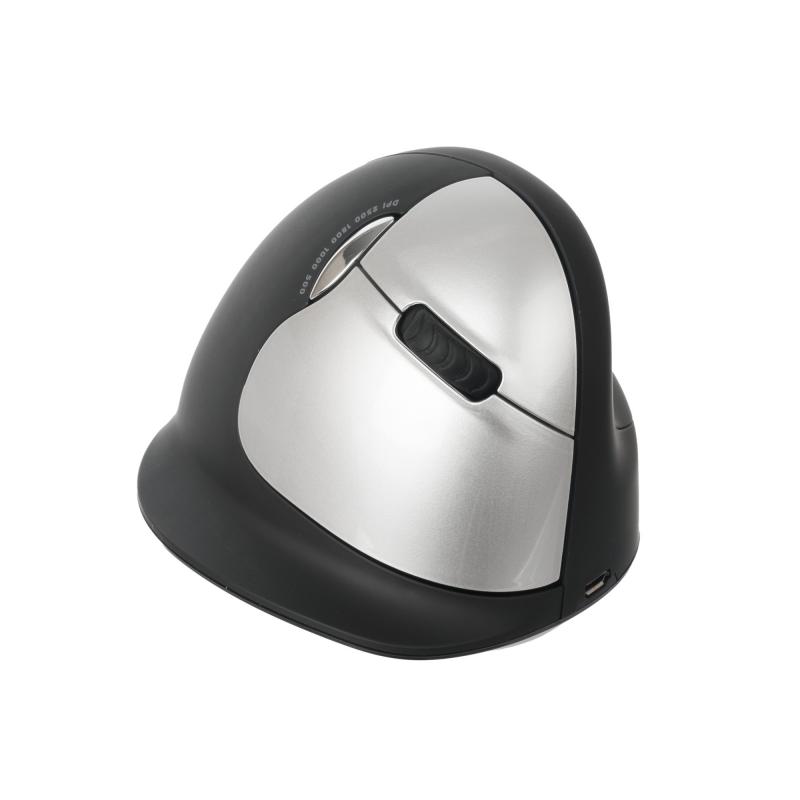 R-Go HE Mouse L höger trådlös ergonomisk mus