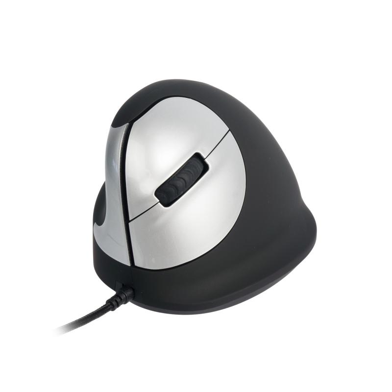 R-Go HE Mouse vänster trådbunden ergonomisk mus