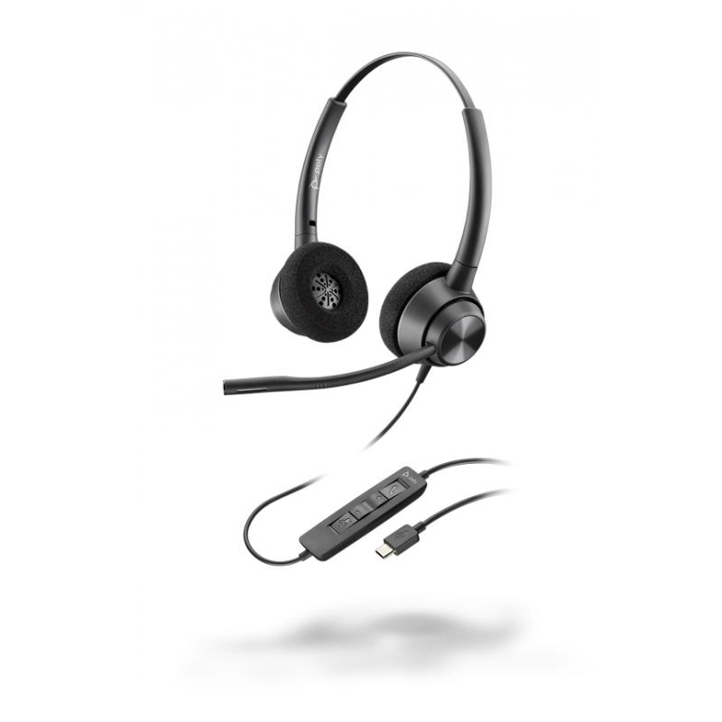 Poly EncorePro 320 USB-C duo headset
