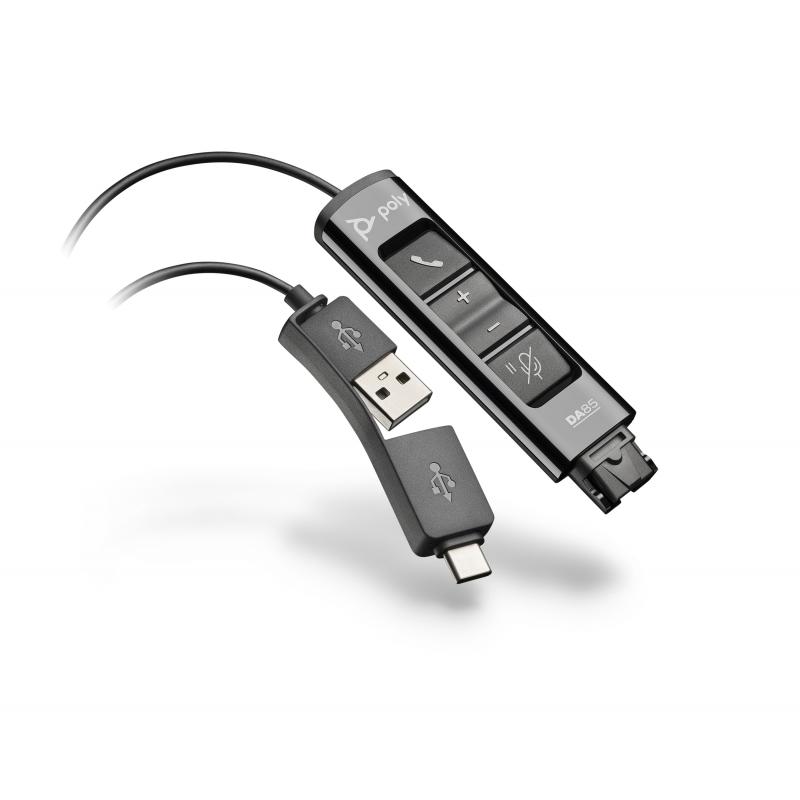 Poly DA85 USB-A/C-adapter