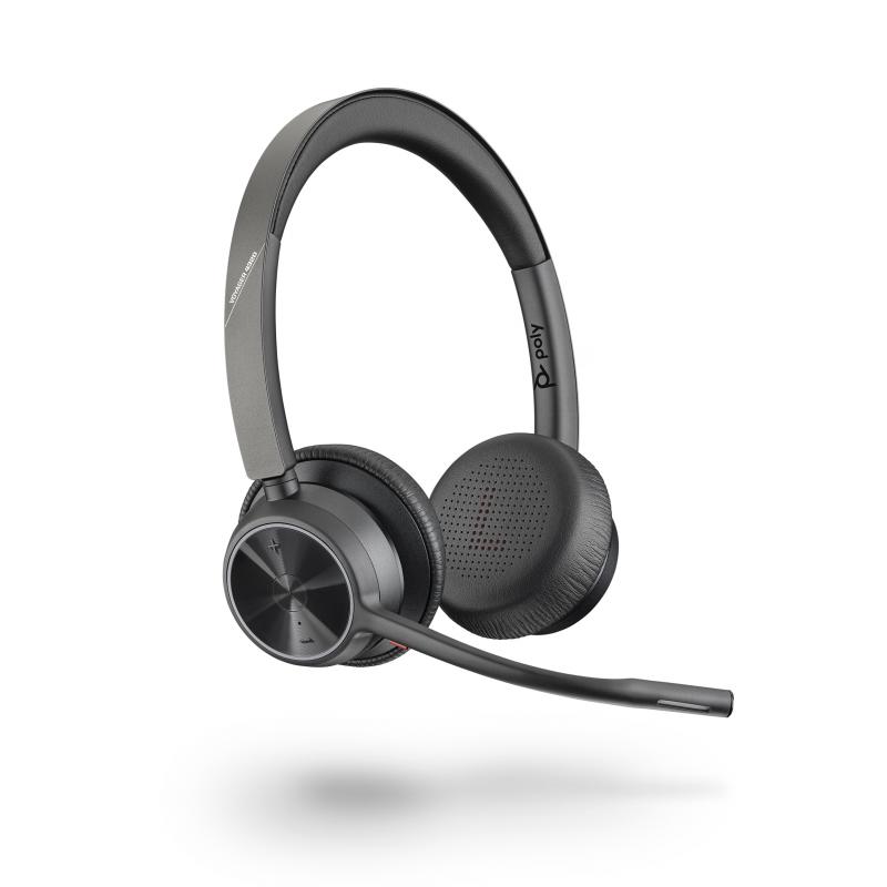 Poly 4320 Voyager UC USB-A bluetooth stereo headset