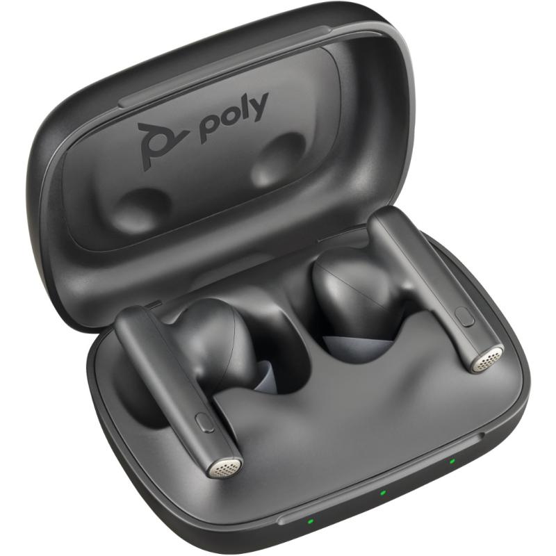 Poly Voyager Free 60 tillbehör svart laddningsfodral