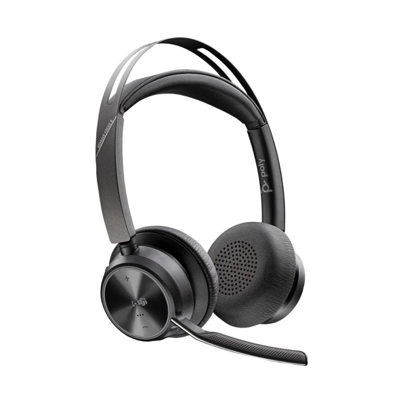 Poly Voyager Focus 2 MS Zoom USB-C-C headset USB-C/A Adapter