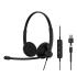 Epos Impact 100 MS USB-C-A svart stereo headset