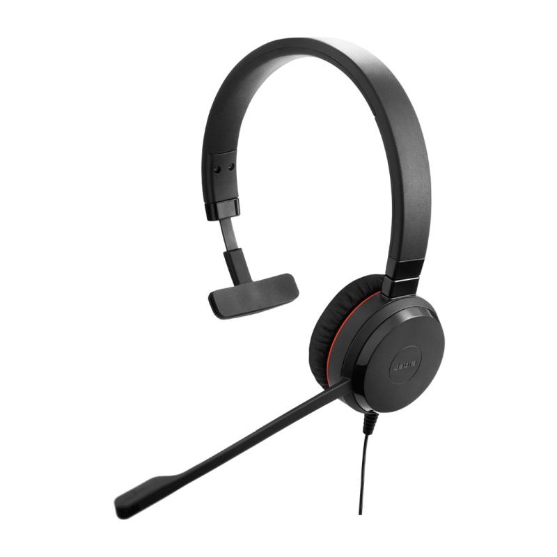 Jabra Evolve 20 SE konstläder USB-C/A adapter UC mono headset