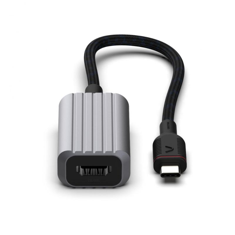 Unisynk USB-C till HDMI 4K grå Adapter
