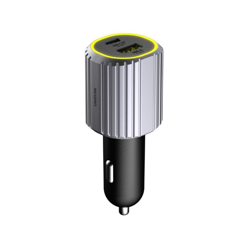 Unisynk Dual 72W USB-C/A billaddare