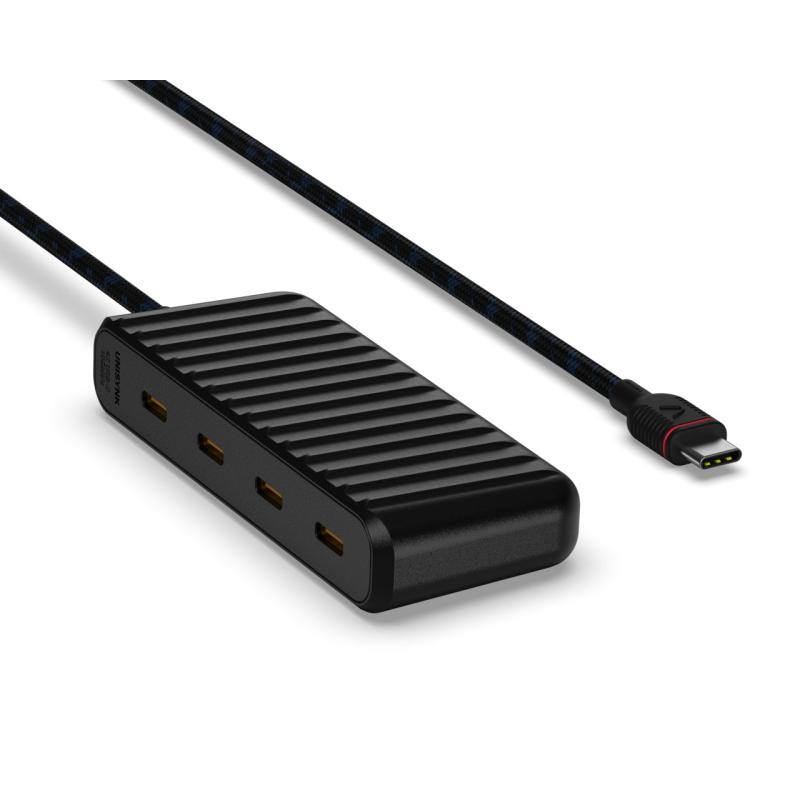 Unisynk gränssnittshub USB-C till 4x USB-C
