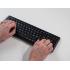 Mousetrapper USB-C RF WL BT AZERTY fransk Midi tangentbord