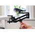Mousetrapper Armrest Dynamic konstläder svart handledsstöd