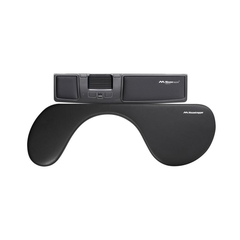 Mousetrapper Advance 2.0 USB-A svart och Asymmetric armstöd 