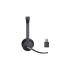 Yealink WH64 Hybrid Dual Teams trådlöst DECT Bluetooth svart stereo headset