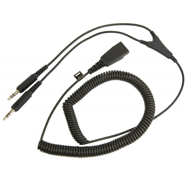 Jabra GN 2m PC-kabel QD-2st 3.5mm